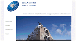 Desktop Screenshot of edelweiss-rh.com
